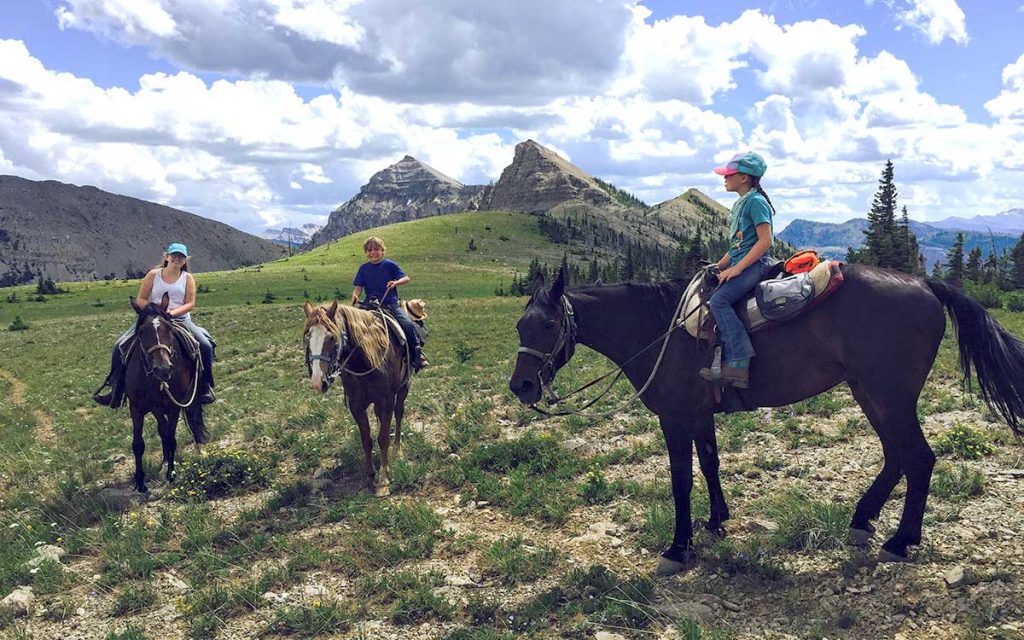 Guided Scenic Horse Packing Trips in the Bob Marshall Wilderness
